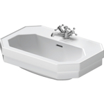 Duravit Serie 1930 1930wastafel - met 1 kraangat - 60x41cm - wit 0291294