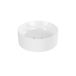 Villeroy & Boch Collaro opzetwastafel rond - diameter 40cm - zonder overloop - zonder kraangat - White Alpine (glans wit) SW336042