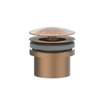 IVY Design Bouchon de vidage - toujours ouvert - ACIER INOXYDABLE 316 - cuivre brossé mat PVD SW1031762
