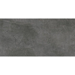 Terravito Arluna carreau mural et de sol - 60x120cm - 9.5mm - Rectangle - rectifié - Aspect marbre - Anthracite Mat SW679708