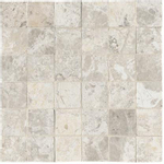 Fap Ceramiche Nativa White Macro Mosaico Carrelage sol soyeux - 5x5cm - Blanc SW955586