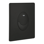 Grohe Start Plaque de déclenchement - DualFlush - 15.6x19.7x1.1cm - Noir mat SW924745