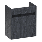 BRAUER Adore meuble sous-lavabo pour lave-mains - 40x45x22cm - avec 1 porte sans poignée ouvrant à droite Damascus SW720880