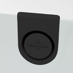 Villeroy & Boch badwaste met toevoer voor oberon 2.0 black matt SW693633