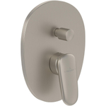 Villeroy & Boch Antao 1 greeps inbouwkraan - met omstel - Brushed Nickel (rvs) SW974289