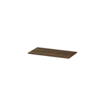 INK Topdeck Wastafelblad - 80x40x2cm - tbv onderkast - MDF - Fineer Chocolate SW439658