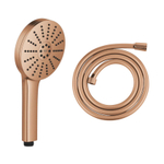 Grohe Vitalio Joy Handdoucheset - rond - 3 straalsoorten - silverflex doucheslang - 175cm - brushed warm sunset (koper) SW1565495