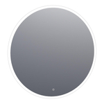 BRAUER Jade Miroir - 100x100cm - rond - éclairage à LED à intensité variable - interrupteur tactile SW278201
