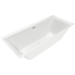 Villeroy & Boch Subway 3.0 bad - 180x80cm rechthoek ingebouwd vulsysteem - Stone White (mat wit) SW641574
