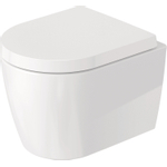 Duravit Me by Starck Cuvette suspendue - 37x48cm - raccourcie - sans rebord de rinçage - à fond profond - blanc brillant 0293436