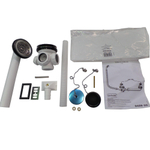 Villeroy & Boch Toebehoren Omnia Pro overloopgarnituur - voor gootsteen dubbel - Chrome (glans rvs) 0140165