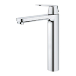 GROHE Eurosmart Cosmopolitan waterbesparende wastafelkraan xl-size m. gladde body chroom SW444217