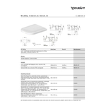 Duravit Happy D.2 WC-zitting 43x35.9x4.3cm met softclose met quickrelease Kunststof wit Glanzend SW68372