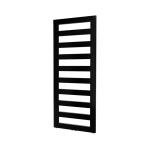 Plieger Bellezza EL elektrische radiator - nexus zonder thermostaat - 146.5x60cm - 800 watt - zwart SW796347