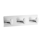 Smedbo Beslagboden Cube Handdoekhouder - 19.2x4.8x3cm - zelfklevend - RVS Chroom SW976071