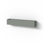 Looox Storage collection Bac mural - 60x10x10cm - vert doux mat SW1444032
