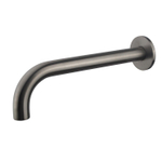 Wiesbaden Caral Baduitloop rond - 25cm 1/2" - PVD - gunmetal (antraciet) SW454668