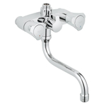 Grohe Costa L Douchekraan - met omstel - HOH 12cm - chroom 0440137