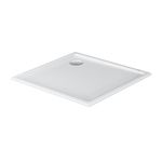 Duravit Starck Slimline Kunststof douchebak acryl rechthoekig - 100x90x5cm - zonder poten - wit 0297202