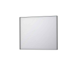 INK SP18 miroir – 100 x 80 cm – cadre en acier – Noir mat SW857341