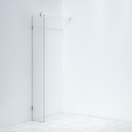 Marenza Bellini Inloopdouche - 30x200cm - scharnierbevestiging - 8mm veiligheidsglas - anti kalk - chroom SW208815