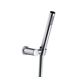 Hotbath Mate Support mural - douchette à main - flexible de douche 1 m - réglable - chrome SW11679