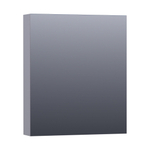 BRAUER Impress Deluxe armoire de toilette – 59 x 70 x 15 cm – LED directe – ouverture à droite – Gris mat SW371743