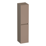 BRAUER Joy armoire de salle de bains - 160x35x35cm - 2 portes - sans poignée - ouvrant à gauche ou à droite - moka mat SW1200975