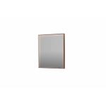 INK SP19 miroir - 70x4x80cm rectangulaire dans un cadre en acier incl dir LED - chauffage - changement de couleur - dimmable et interrupteur - cuivre brossé SW955912