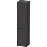 Duravit Ketho.2 Hoge kast - met 2 deuren - 40x176x36cm rechts - met tip ongrafiet - supermat SW772081