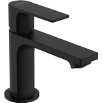 Hansgrohe Rebris e 1 greeps wastafelkraan - 80 - coolstart - zonder afvoer - mat zwart SW796603
