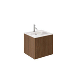 Crosswater Limit Wastafelonderkast - 1 lade - 50cm - royal walnut (hout) SW1026436