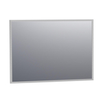 BRAUER Silhouette Spiegel - 100x70cm - zonder verlichting - rechthoek - aluminium - SW353741
