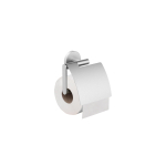 Porte-rouleau de toilette Wiesbaden Alonzo avec couvercle en inox brossé SW798010