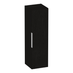 BRAUER Elevate badkamerkast - 120x35x35cm - excl.opleggreep - 1 deur - links- of rechtsdraaiend - Timber Black SW1200013