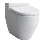 Laufen Pro closet voor duoblok 65x36x44cm diepspoel afvoer PK. vario (70-220) back to wall. 2 schroefgaten keramiek wit GA21187