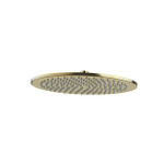 Wiesbaden luxe messing hoofddouche rond 30cm met douchearm 45cm geborsteld messing SHOWROOMMODEL SHOW21052