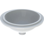 Geberit VariForm lavabo encastré rond sans trou de robinet sans trop-plein Ø39x18.1cm blanc 500746012 SW417566