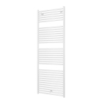 Plieger Vulcano EL elektrische radiator - Nexus zonder thermostaat - 170.2x60cm - 1000 watt - wit SW796630
