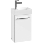 Villeroy & Boch Avento Meuble sous lave-mains 1 porte 34x51.4x20.2cm droite Crystal white SW448537