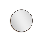 Saniclass Retro Line spiegel – Ø100 cm – Zwart mat SW643426