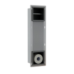 Fortifura Calvi Inbouw Reserve- en toiletrolhouder - PVD - geborsteld gunmetal (antraciet) SW1189088