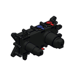 Hotbath Gal Inbouwdeel - inbouw wastafelmengkraan - zwart SW656327