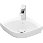 Villeroy & Boch Subway 3.0 hoekfontein - 32cm - 1 kraangat - zonder overloop - White Alpine (glans wit) SW641579
