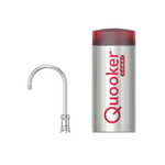 Quooker BE Classic Nordic Round kokendwaterkraan - draaibare uitloop - Combi+ reservoir - Warm / kokend water - Chroom SW795553