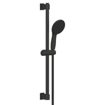 Grohe Vitalio Start 110 Glijstangset - 60cm - ronde handdouche - 2 straalsoorten - gladde doucheslang - matte black (mat zwart) SW1126516