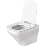 Duravit Durastyle Wandclosetpack - met wandcloset - diepspoel - rimless - met verdekte bevestiging - 37x54cm - met wondergliss m - spoelrandloos - softclose - wit SW358499