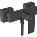 Hansgrohe Vernis Shape Eengreeps douchekraan - opbouw - mat zwart SW651452