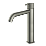 Hotbath Cobber X Hoge wastafelmengkraan - zonder waste - geborsteld nikkel (RVS) SW440754