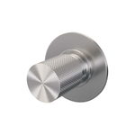 Brauer Brushed Carving Robinet d''arrêt encastré - avec corps encastré - PVD - inox brossé SW716090